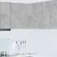 Függő szekrény Riga Beton szürke és fehér 57 x 57 x 80 cm