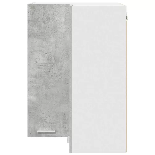 Függő szekrény Riga Beton szürke és fehér 57 x 57 x 80 cm