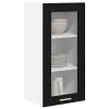 Függő szekrény Riga 2 pcs Fekete tölgy 40 x 31 x 80 cm Faanyag