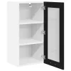 Függő szekrény Riga 2 pcs Fekete tölgy 40 x 31 x 80 cm Faanyag