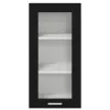 Függő szekrény Riga 2 pcs Fekete tölgy 40 x 31 x 80 cm Faanyag