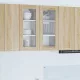 Függő szekrény Riga 2 pcs Sonoma tölgy 40 x 31 x 80 cm Faanyag