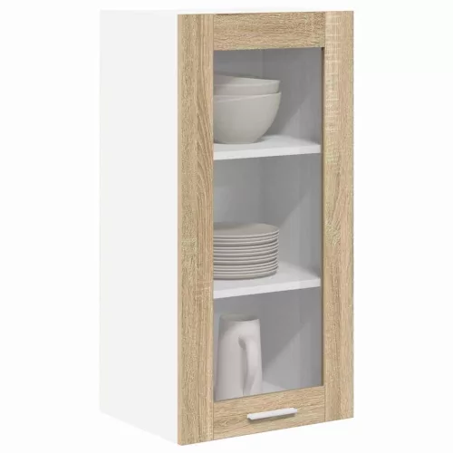 Függő szekrény Riga 2 pcs Sonoma tölgy 40 x 31 x 80 cm Faanyag