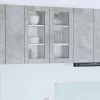 Függő szekrény Riga Beton Szürke 40 x 31 x 80 cm Faanyag