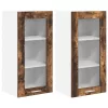 Függő szekrény Riga 2 pcs Füstölt tölgy 40 x 31 x 80 cm Faanyag