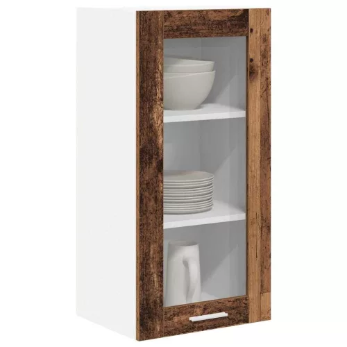 Függő szekrény polcokkal Riga Öreg fa 40 x 31 x 80 cm Faanyag