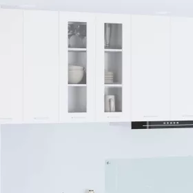  Függő szekrény polcokkal Riga Fehér 60 x 31 x 80 cm Faanyag