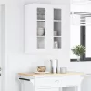 Függő szekrény polcokkal Riga Fehér 60 x 31 x 80 cm Faanyag