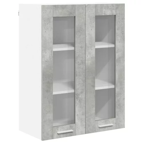 Függő szekrény Riga Beton Szürke 60 x 31 x 80 cm Faanyag