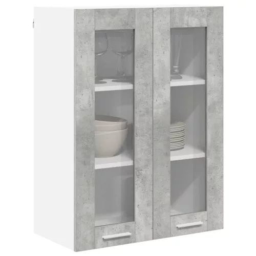 Függő szekrény Riga Beton Szürke 60 x 31 x 80 cm Faanyag