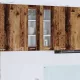 Függő szekrény polcokkal Riga Öreg fa 60 x 31 x 80 cm Faanyag