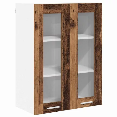 Függő szekrény polcokkal Riga Öreg fa 60 x 31 x 80 cm Faanyag