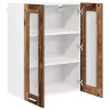 Függő szekrény polcokkal Riga Öreg fa 60 x 31 x 80 cm Faanyag