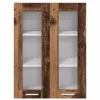 Függő szekrény polcokkal Riga Öreg fa 60 x 31 x 80 cm Faanyag