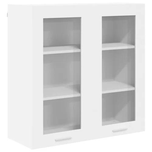 Függő szekrény polcokkal Riga Fehér 80 x 31 x 80 cm Faanyag