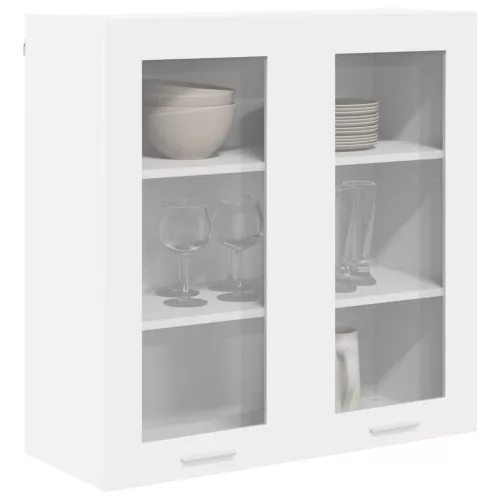 Függő szekrény polcokkal Riga Fehér 80 x 31 x 80 cm Faanyag