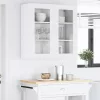 Függő szekrény polcokkal Riga Fehér 80 x 31 x 80 cm Faanyag