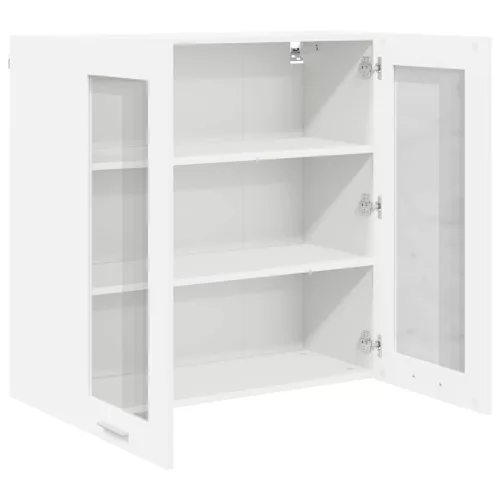 Függő szekrény polcokkal Riga Fehér 80 x 31 x 80 cm Faanyag