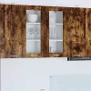 Függő szekrény Riga Füstölt tölgy 80 x 31 x 80 cm Faanyag