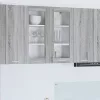 Függő szekrény Riga Szürke Sonoma 80 x 31 x 80 cm Faanyag