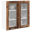 Függő szekrény polcokkal Riga Öreg fa 80 x 31 x 80 cm Faanyag