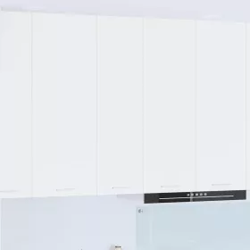   Függő szekrény polcokkal Riga Fehér 30 x 31 x 100 cm Faanyag