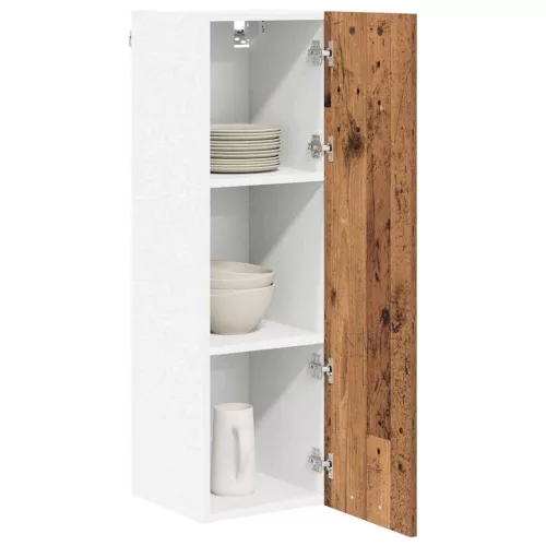 Függő szekrény polcokkal Riga Öreg fa 30 x 31 x 100 cm Faanyag