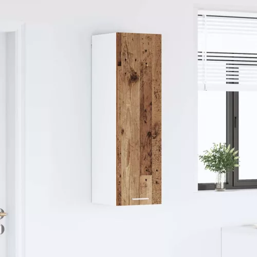 Függő szekrény polcokkal Riga Öreg fa 30 x 31 x 100 cm Faanyag