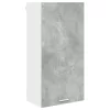 Függő szekrény Riga Beton szürke és fehér 50 x 31 x 100 cm