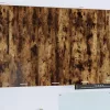 Függő szekrény Riga Füstölt tölgy és fehér 50 x 31 x 100 cm
