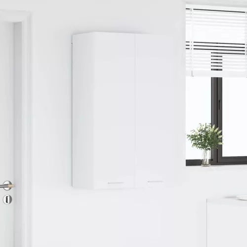 Függő szekrény polcokkal Riga Fehér 60 x 31 x 100 cm Faanyag