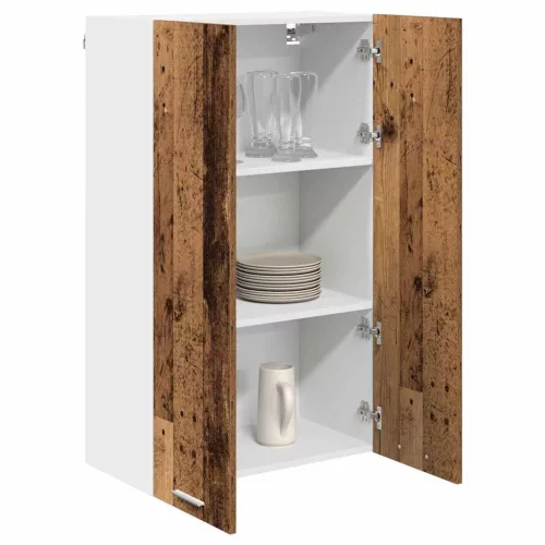 Függő szekrény polcokkal Riga Öreg fa 60 x 31 x 100 cm Faanyag