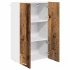 Függő szekrény polcokkal Riga Öreg fa 60 x 31 x 100 cm Faanyag