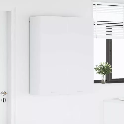 Függő szekrény polcokkal Riga Fehér 80 x 31 x 100 cm Faanyag