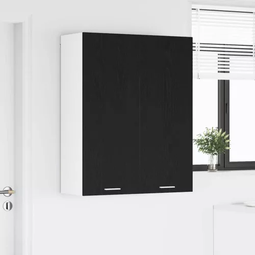 Függő szekrény Riga Fekete tölgy 80 x 31 x 100 cm Faanyag