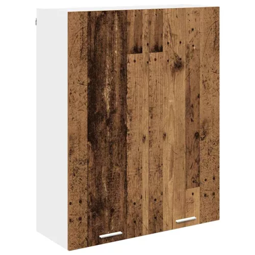 Függő szekrény polcokkal Riga Öreg fa 80 x 31 x 100 cm Faanyag