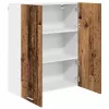 Függő szekrény polcokkal Riga Öreg fa 80 x 31 x 100 cm Faanyag