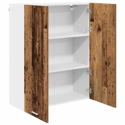 Függő szekrény polcokkal Riga Öreg fa 80 x 31 x 100 cm Faanyag
