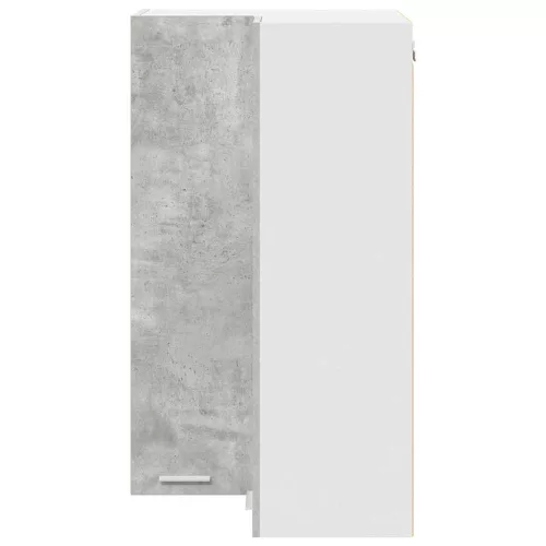Függő szekrény Riga Beton szürke és fehér 57 x 57 x 100 cm