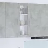 Függő szekrény Riga Beton Szürke 40 x 31 x 100 cm Faanyag