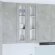 Függő szekrény Riga Beton Szürke 60 x 31 x 100 cm Faanyag