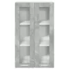 Függő szekrény Riga Beton Szürke 60 x 31 x 100 cm Faanyag
