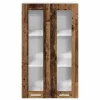Függő szekrény polcokkal Riga Öreg fa 60 x 31 x 100 cm Faanyag