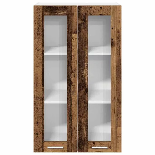 Függő szekrény polcokkal Riga Öreg fa 60 x 31 x 100 cm Faanyag