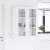 Függő szekrény polcokkal Riga Fehér 80 x 31 x 100 cm Faanyag