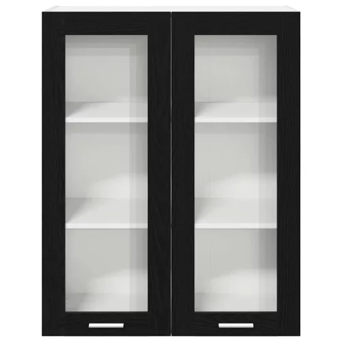 Függő szekrény Riga Fekete tölgy 80 x 31 x 100 cm Faanyag