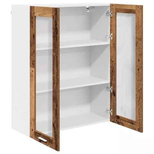Függő szekrény polcokkal Riga Öreg fa 80 x 31 x 100 cm Faanyag