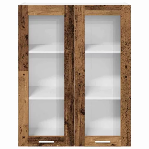 Függő szekrény polcokkal Riga Öreg fa 80 x 31 x 100 cm Faanyag