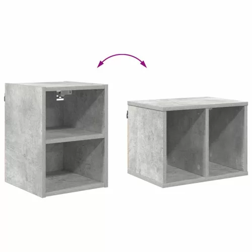 Függő szekrény Riga Beton Szürke 30 x 29,5 x 40 cm Faanyag