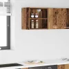 Függő szekrény polcokkal Riga Öreg fa 40 x 29,5 x 40 cm Faanyag